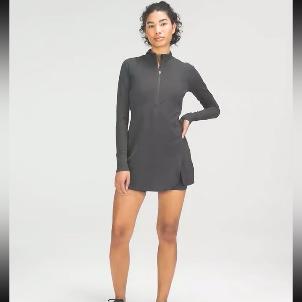 lululemon athletica Black Long Sleeve Dress
